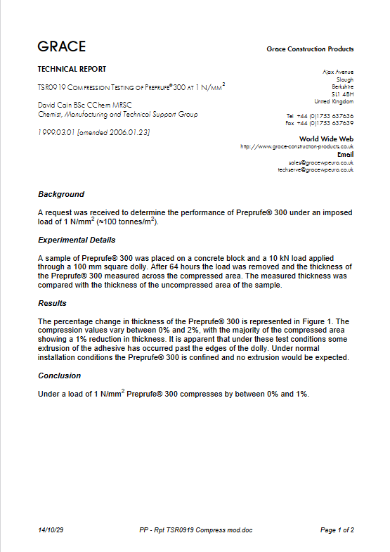 PP - Rpt TSR0919 Compress mod (technical report) dokumentum előnézetu képe